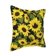 thumbnail image 2 of Bingfone Decorative Pillow Covers 20"X20" Sunflowers In Vintage Couch Pillow Cases Modern Farmhouse Covers For Couch Sofa Bed, 2 of 9
