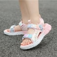 thumbnail image 4 of RWJDXD Children‘s Sandals Girls Breathable Princess Shoes Summer New Lightweight Non-Slip Soft Comfortable Cartoon Fashion, 4 of 6
