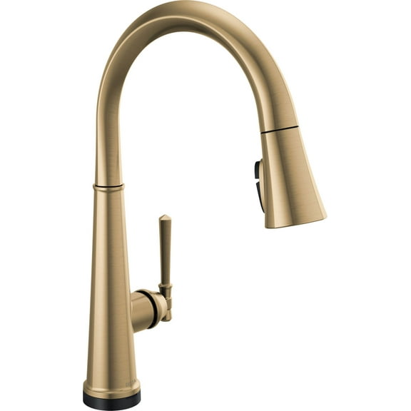 Delta 9182T-Dst Emmeline 1.8 GPM Pull-Down Kitchen Faucet - Lumicoat Champagne Bronze