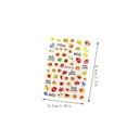 thumbnail image 3 of Waiimak Nail Sticker Set Butterfly Little Daisy Maple Leaf Nail Sticker 2Pc, 3 of 3