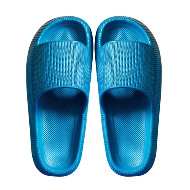 Bolsa Sandalias Suaves Zapatillas Antideslizantes Diapositivas Para Verano Playa Mar (Azul 44-45) Ehuebsd Para Estrenar