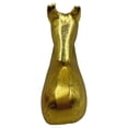 thumbnail image 2 of Bergamo Art Decorative Handmade Aluminum 6 inch Modern Horse Sculpture in Gold, 2 of 5