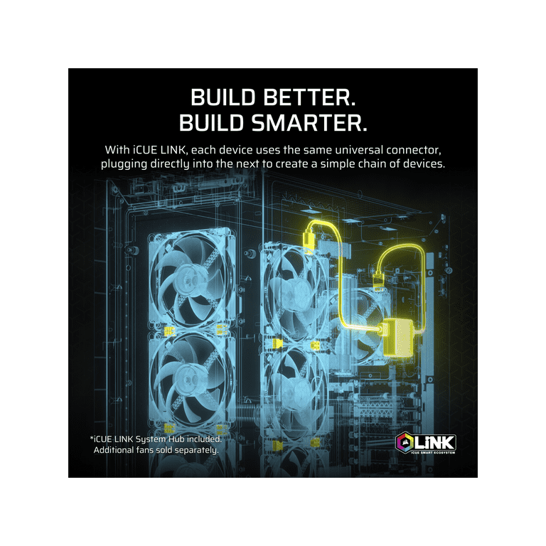 Corsair iCUE LINK TITAN 360 RX LCD Cooling Fan/Radiator/Water