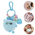 thumbnail image 3 of Unique Bargains 1 Pc Fashion Cartoon Chain Coal Ball Handbag Charm Bag Accessories Sky Blue, 3 of 5