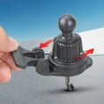 thumbnail image 6 of BQBQERT Adjustable Air Outlet Rotating Hook Air Vent Clip for Bracket Phone Stand Car Mount 17mm Joint Ball Head Grip Holder, 6 of 9