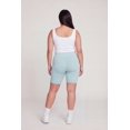 thumbnail image 4 of Women's Plus Size High Waisted Double Cell Phone Pocket Biker Shorts, 4 of 4