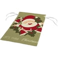 thumbnail image 3 of GZHJMY Polyester ﻿Single Santa Garden Flags Outdoor Decotative Flags with Double Sided&nbsp;Printings for Christmas，Halloween，Birthday Party and Daily Use, 12x18 inches, 28x40 inches Yard Flags, 3 of 5