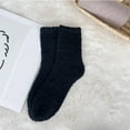 thumbnail image 2 of Socks For Women Men Coral Fleece Socks Suitable For Both And. They Are Thickened Warm Long Socks For Winter Non Shedding Solid Floor Sleep Socks Socks, 2 of 3