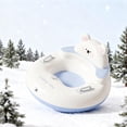 thumbnail image 1 of Este Trineo Portátil para Nieve Está Fabricado con PVC Grueso Y Resistente Al Frío. Es Perfecto para Adolescentes, Niños Y Niñas. También Es Un Excele Blanco, 1 of 8