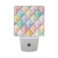 thumbnail image 5 of Yayeee LED Night Light for The Home Plug in With Light Sensors 2 Pack, Colorful Geometric, 5 of 5
