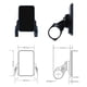 thumbnail image 3 of Pantalla LCD impermeable para bicicleta eléctrica (36 V-72 V), NC-81F, panel de control, conector impermeable s202412247751, 3 of 5