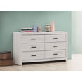 thumbnail image 2 of Brantford 6-drawer Dresser Coastal White, 2 of 12