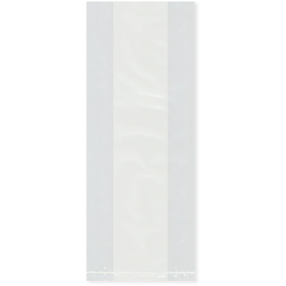 Plymor 4" x 2" x 10" (Case of 1,000), 1 Mil Gusseted Plastic Bags