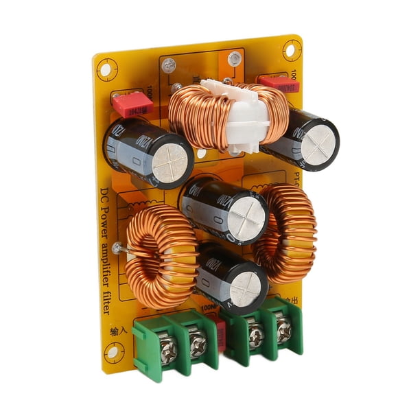DC EMI Power Filter, 3Stage Filtering DC LC Filter DC EMI Power Filter, 50V DC, For Purify DC Power Supply, Common Mode Filtering