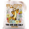 thumbnail image 1 of Cartoon Tiger Gift Tigger The One And Only Since 1968 Tote Bag Tigger Lover Gift, 1 of 6