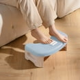 thumbnail image 5 of Folding Toilet Stool, Squatting Poop Stool, Bathroom Potty Step Stool, Toilet Assistance Steps, Step Stool, Fits All Toilets, Detachable ＆ Stackable, 5 of 7