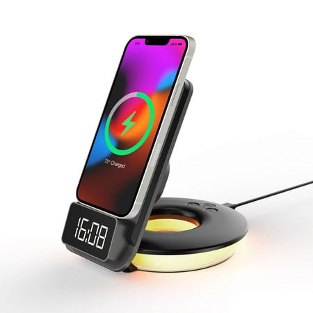 Rexing RS 7 3 in 1 Wireless Charging Station, Touch Control, Table Desk Lamps Black photo Rexing RS 7 3 in 1 Wireless Charging Station, Touch Control, Table Desk Lamps Black