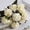 White, variant on Luxtrada 4 Pieces 10 Heads Artificial Hydrangea Flowers Silk Bouquet Party Wedding Home Xmas Decor (Blue)