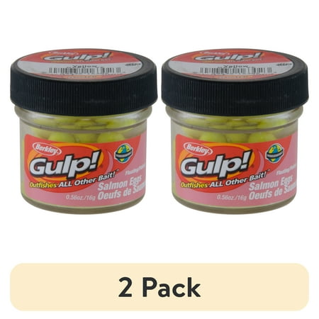 (2 pack) Berkley Gulp! Floating Salmon Eggs Soft Bait