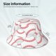 thumbnail image 3 of Fotbe Baseballs Sombrero Tipo Pescador con Estampado – Sombrero de Sol de Algodón de Moda para Playa, Golf, Pesca, 3 of 6