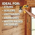 thumbnail image 5 of Wagner Control Spray Qx5 Electric Handheld Hvlp Stain Sprayer, 5 of 7