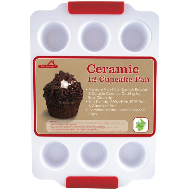 Ceramic Coated 12 Cup Cupcake Pan CASE OF 12