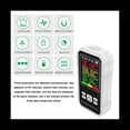 thumbnail image 3 of Electromagnetic Radiation Detector Electric Magnetic Field Tester Meter RF Strength Detection Device with Sound Alarm(A),1 x Electromagnetic Radiation Detector,Black, 3 of 7