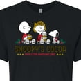 thumbnail image 3 of Peanuts - Snoopy's Cocoa - Juniors Cropped Cotton Blend T-Shirt, 3 of 6