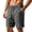 Black, variant on hlysgo Mens Loose Fit Shorts Casual Stretch Elastic Waist Waffle Short Workout Gym Running Shorts with Pockets Black,4xL