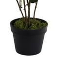 thumbnail image 4 of Vickerman 45" Artificial Pink Rose Plant in Pot., 4 of 6