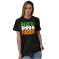 thumbnail image 3 of St Patricks Day Here to Paddy Pun Men's Graphic T Shirt Tees Brisco Brands L, 3 of 5