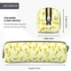 thumbnail image 3 of Disketp Bananas Estuche de Lápices de Cuero con Cierre, Estuche Compacto para Papelería, Bolígrafos y Accesorios Pequeños, 3 of 7