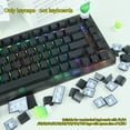 thumbnail image 6 of Double Shot Keycaps With Side Printed and With Backlit for 61 64 68 96 98 100 108 Mechanical Keyboards, 6 of 8