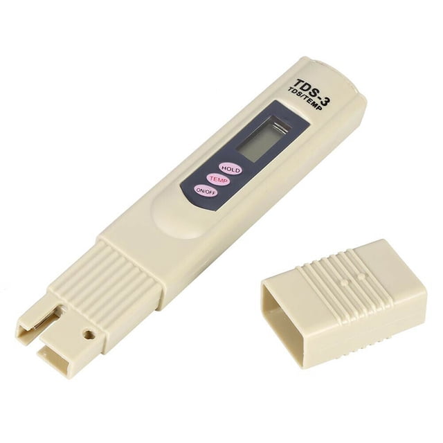 Probador De Agua Digital Tds-3, Dispositivo De Medición De Filtro De Agua, Probador De Del Agua Para Acuario De Ósmosis De Agua Vogacara TO002189-00