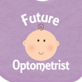 thumbnail image 4 of Inktastic Future Optometrist Occupation Boys or Girls Baby Bib, 4 of 4