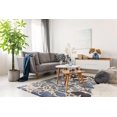 thumbnail image 2 of Ivory Botanical Burst Hand-Tufted Wool/Viscose Rug, 2 of 6