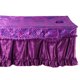 thumbnail image 3 of de masaje Cama Cama con volantes Sábana Sábana Sábana ajustable Sábana SPA Cama Floral-Morado Sunnimix Hoja de cenefa de mesa de masaje, 3 of 8