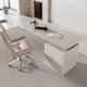 thumbnail image 1 of White Conference Desk Tables Executive Studio Designer Fashion Modern Simple Storage Office Desk Wood Mesa Escritorio Furniture My Lux Decor Round, 1 of 6