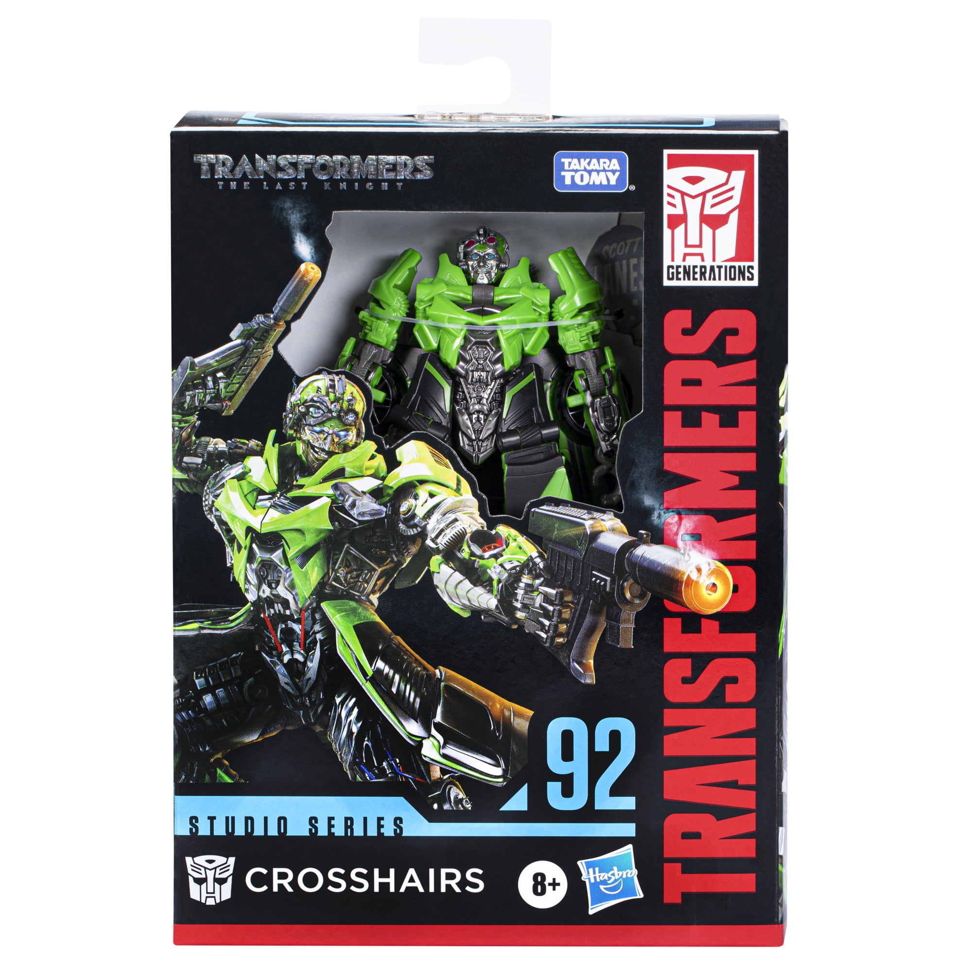 Transformers Studio Series 92 Deluxe Transformers: The Last Knight Crosshairs Action Figure