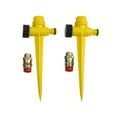 thumbnail image 4 of RichLink 2Pcs Automatic 360° Metal Lawn Sprinkler Set - 1/2 Head Garden Irrigation, 4 of 9