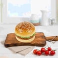 thumbnail image 2 of MYG Artificial Burger Fake Bun Model Pu Realistic Burger Statue Artificial Sandwich, 2 of 9