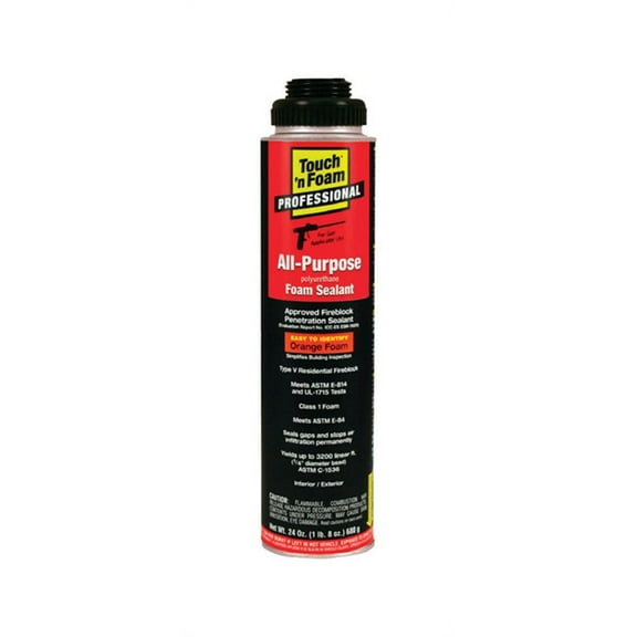 DAP Touch 'n Foam Professional Polyurethane All Purpose Foam Sealant: 24.0 oz. (Orange)