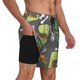 thumbnail image 2 of Fotbe Cartoon Dinosaurs Traje de Baño para Hombre – Shorts de Natación de Secado Rápido con Forro y Bolsillos-3X-Large, 2 of 6