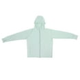 thumbnail image 2 of Sudadera con capucha protectora solar para mujer, chaqueta transpirable de manga larga con protección UV para verano al aire libre (verde), XL/2XL, 2 of 15