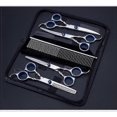 thumbnail image 4 of Professional Dog Grooming Scissors Kit - 4PCS Stainless Steel Pet Shears with Storage Bag for Safe Trimming, 4 of 4