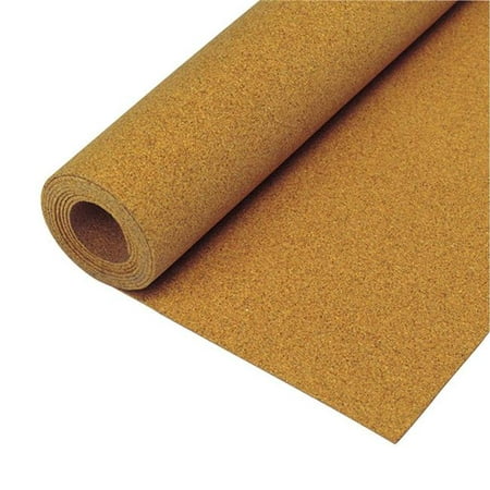 100 sq. ft. 48 in. x 25 ft. x 0.25 in. Natural Cork Underlayment (Best Quality Cork Flooring)
