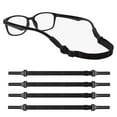 thumbnail image 1 of HLONK Sangle de Lunettes Ajustable Sangle de Lunettes de Sport Sangle de Lunettes Retenue de Lunettes Sangle de Sport Porte-Lunettes pour Enfants Hommes et Femmes 4 Pcs, 1 of 5