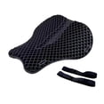 thumbnail image 4 of Colaxi Motorcycle Cushion Cushion Honeycomb Structure Shock Absorption Accessories Motorcycle Seat Pad for Professional Riders, 4 of 8
