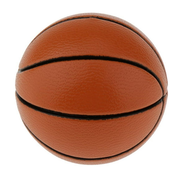 Mini pelotas de futbolín de baloncesto 1/6 de 35 mm, baloncesto de plástico de protección para 3 Yotijar Figura de acción de baloncesto