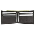 thumbnail image 5 of Genuine Leather Classic Bifold Mens Wallet 1158, 5 of 9